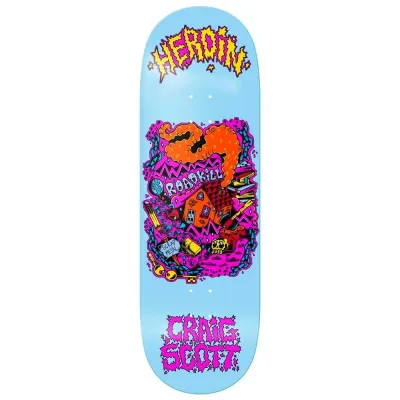 Heroin Skateboards Craig Scrap Metal