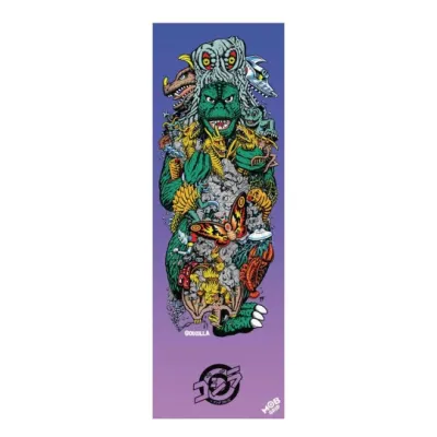 Santa Cruz / Mob Godzilla Kaiju Roskopp Skateboard Griptape