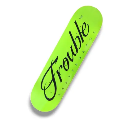 Trouble Greenblack Logo